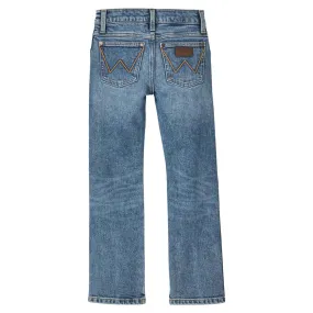 112344608 Wrangler Boys Retro Slim Straight Leg Jean - Applewood