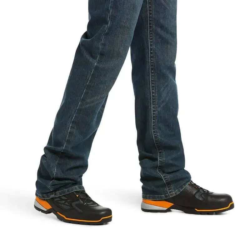 ARIAT - Rebar M5 Straight DuraStretch Edge Stackable Straight Leg Jean