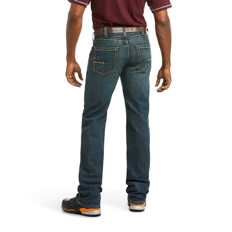ARIAT - Rebar M5 Straight DuraStretch Edge Stackable Straight Leg Jean