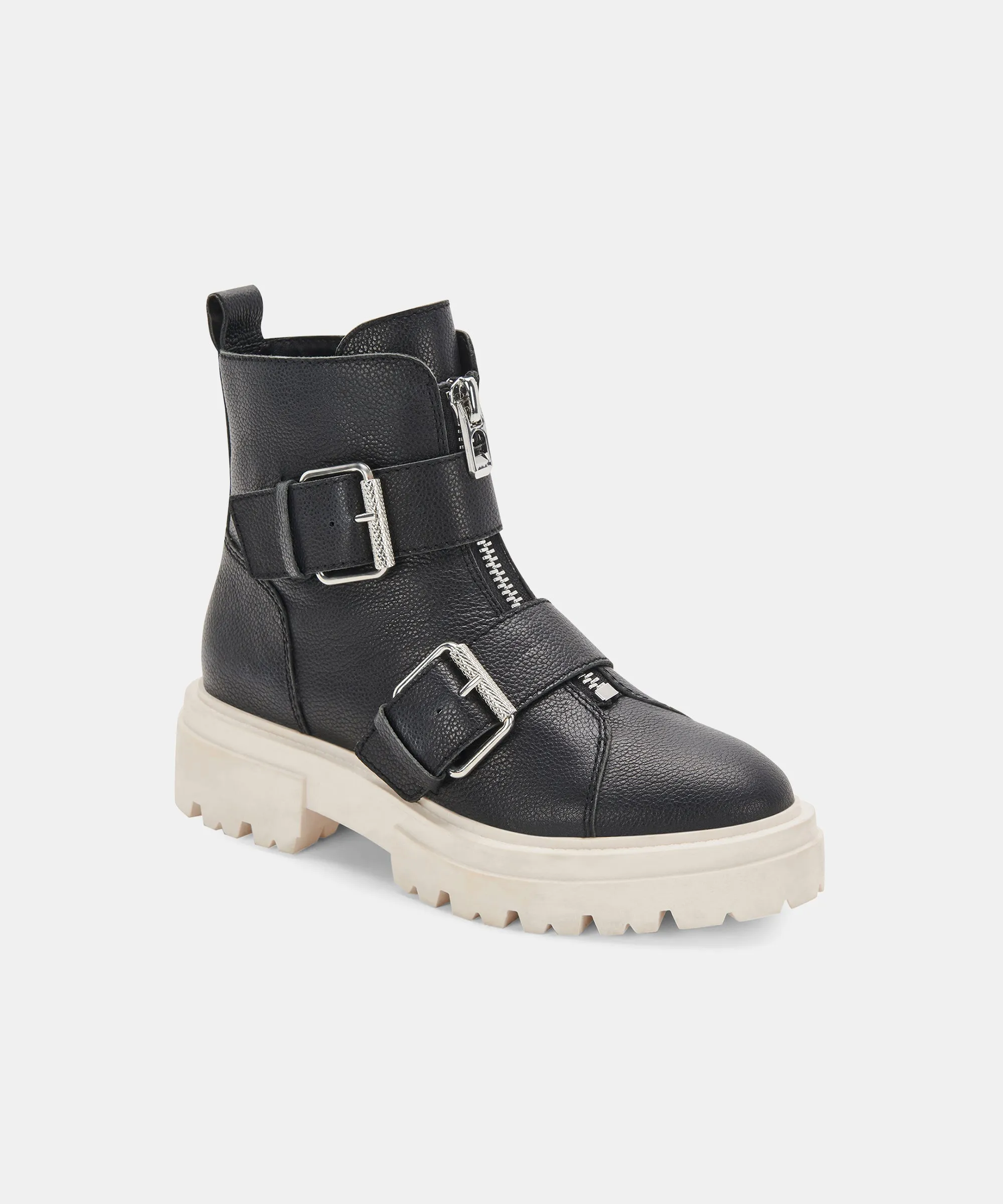 AVARI BOOTS BLACK LEATHER re:vita