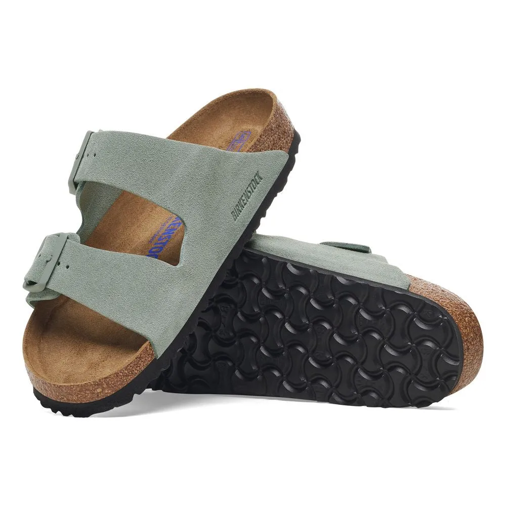 'Birkenstock' Women's Arizona Soft Footbed - Pure Sage