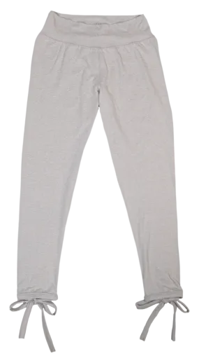 Bowtie Leggings Light Gray