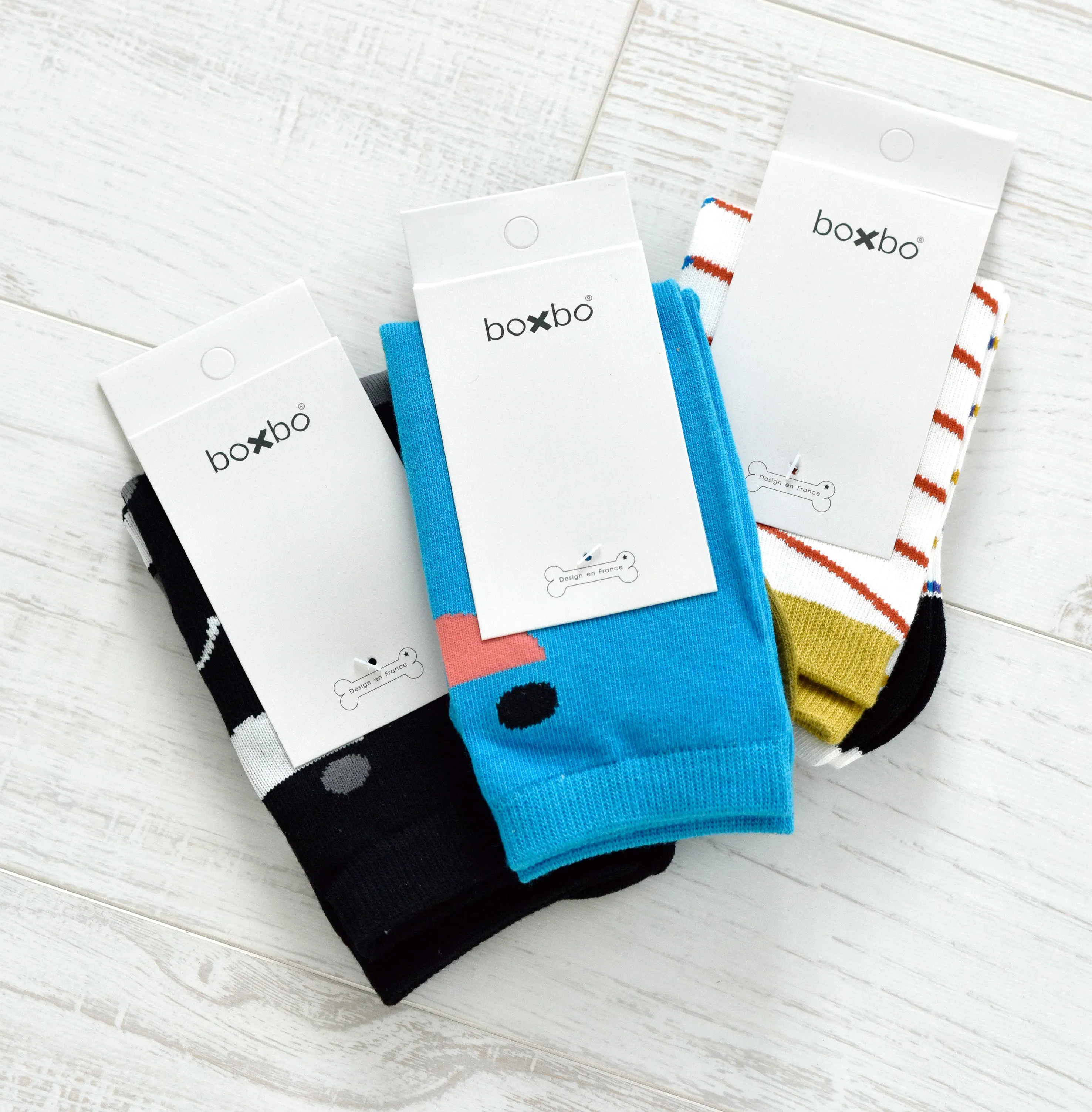 Boxbo Wistiti Blue Socks