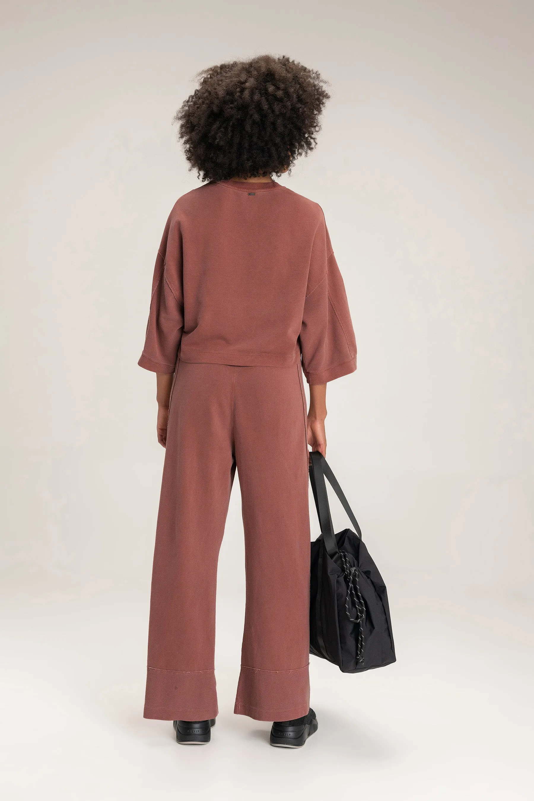 Dye Washed Sweatshirt Pants