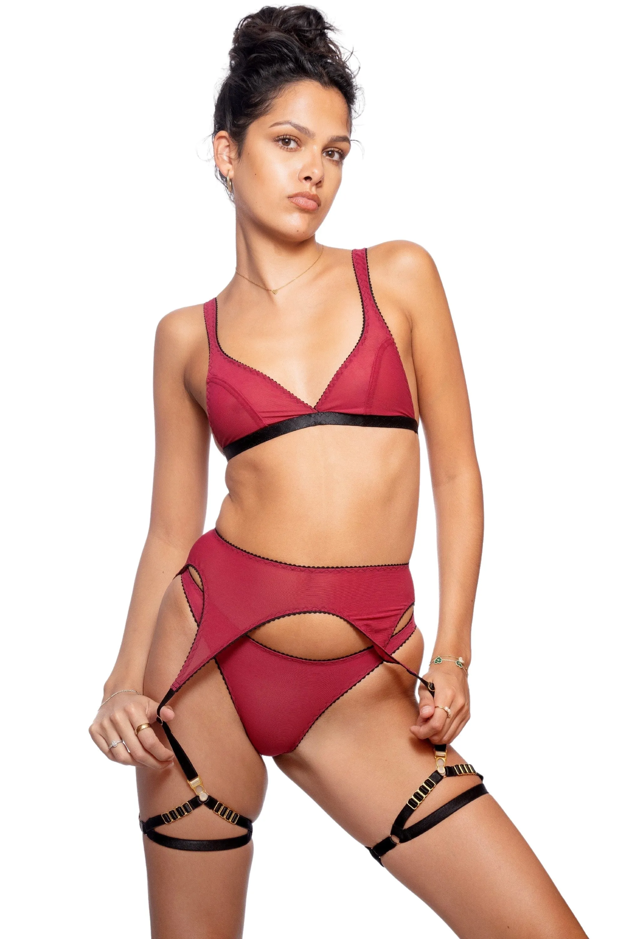 HEARTBREAKER thigh harness (pair)