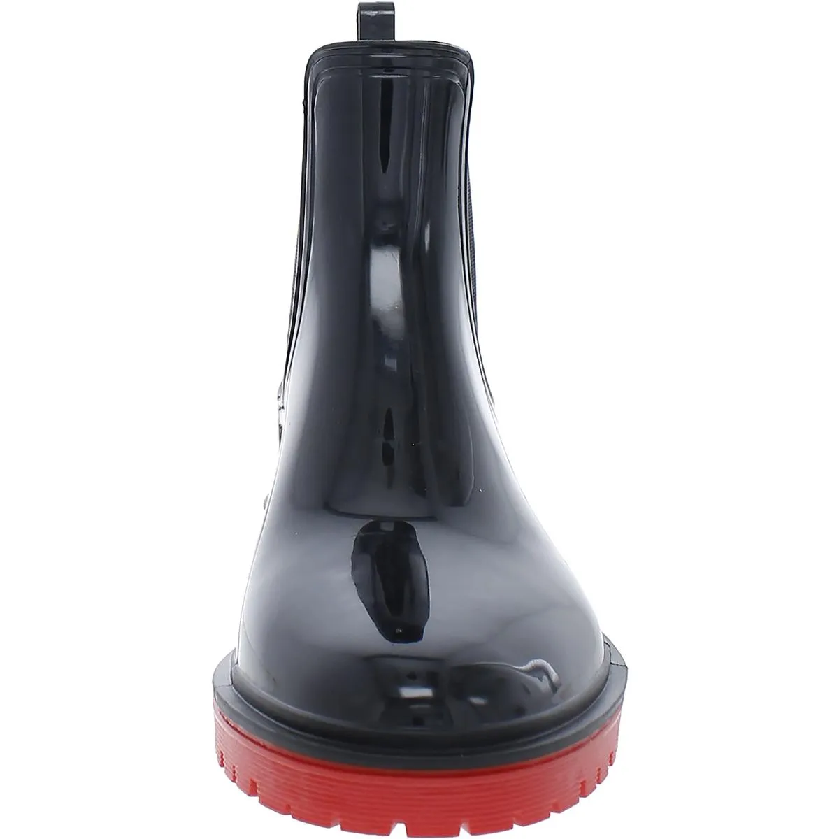 INC Womens Rylien Patent Pull On Rain Boots