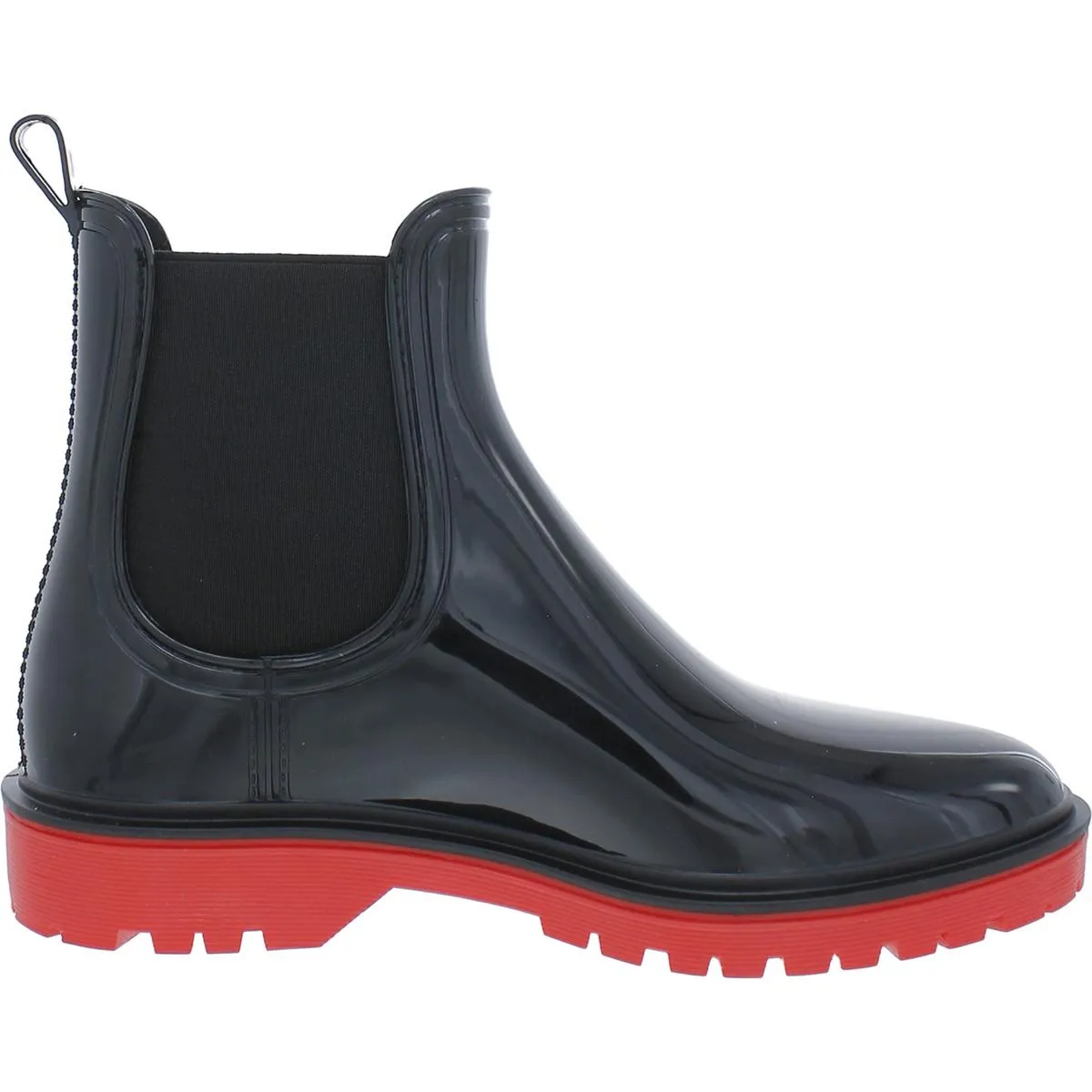 INC Womens Rylien Patent Pull On Rain Boots