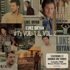 Luke Bryan- #1's Vol. 1 & Vol. 2