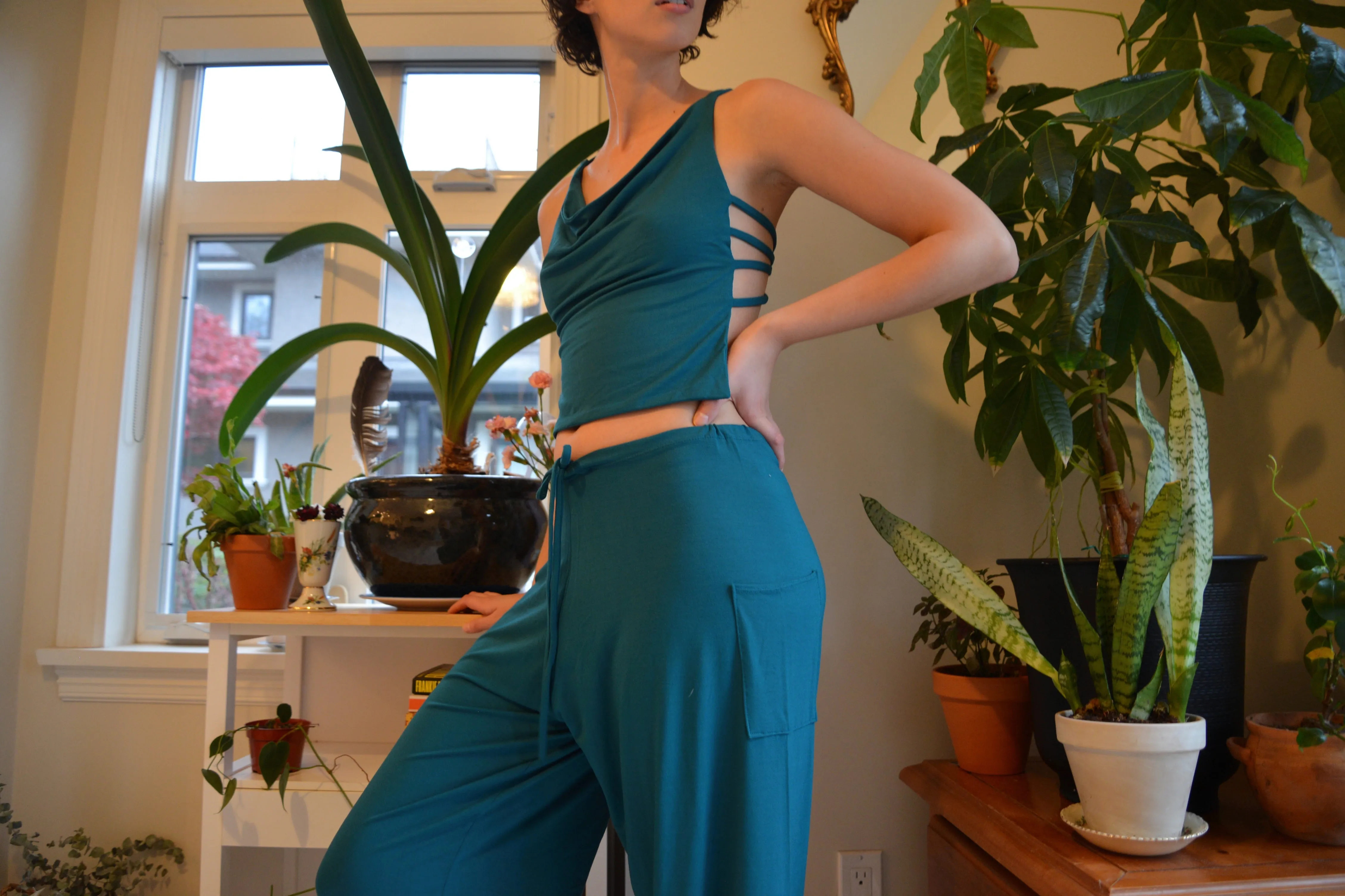 Marianna Teal Pants