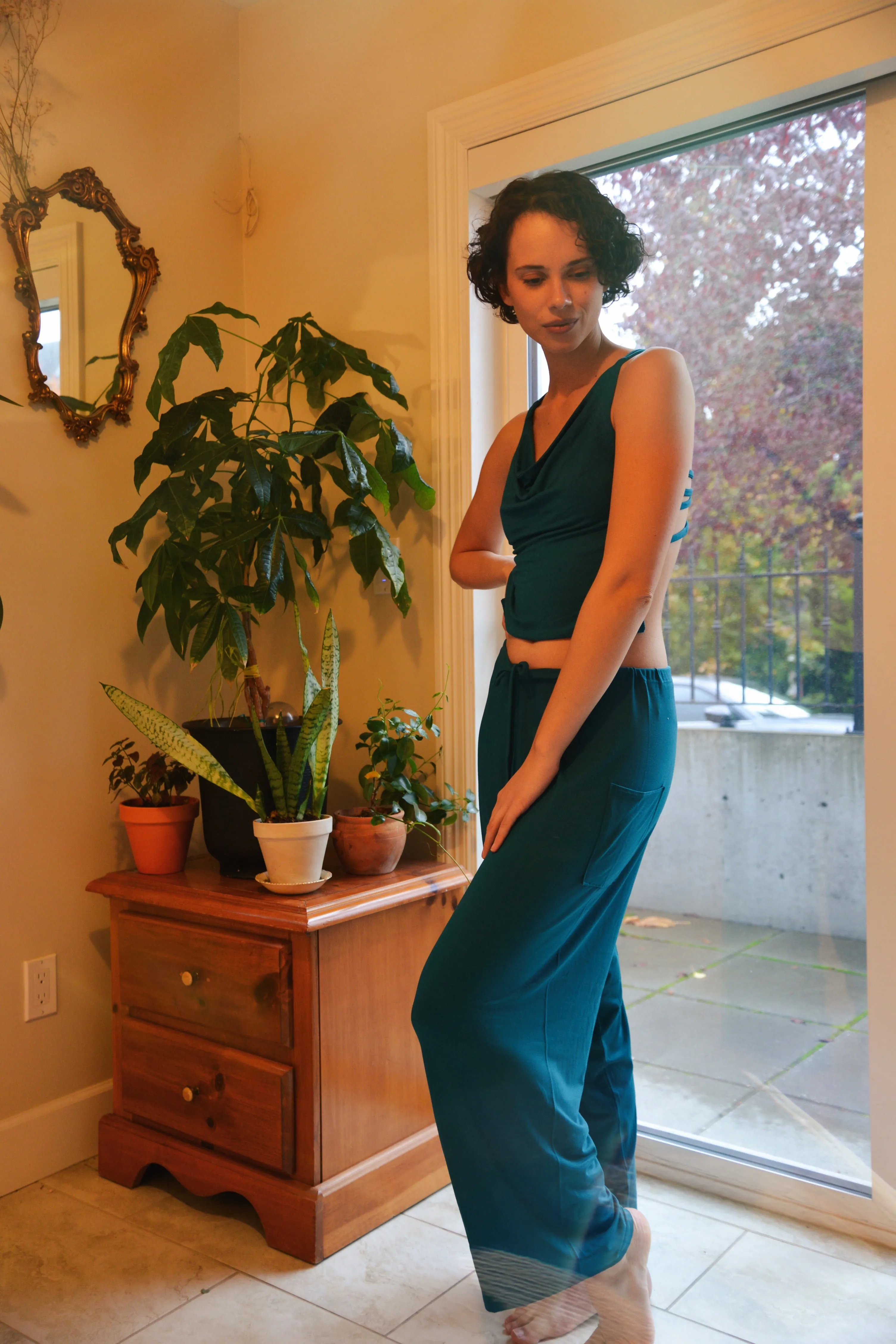 Marianna Teal Pants