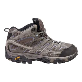 MERRELL Hiking Boots Grey Leather Womens UK 9.5