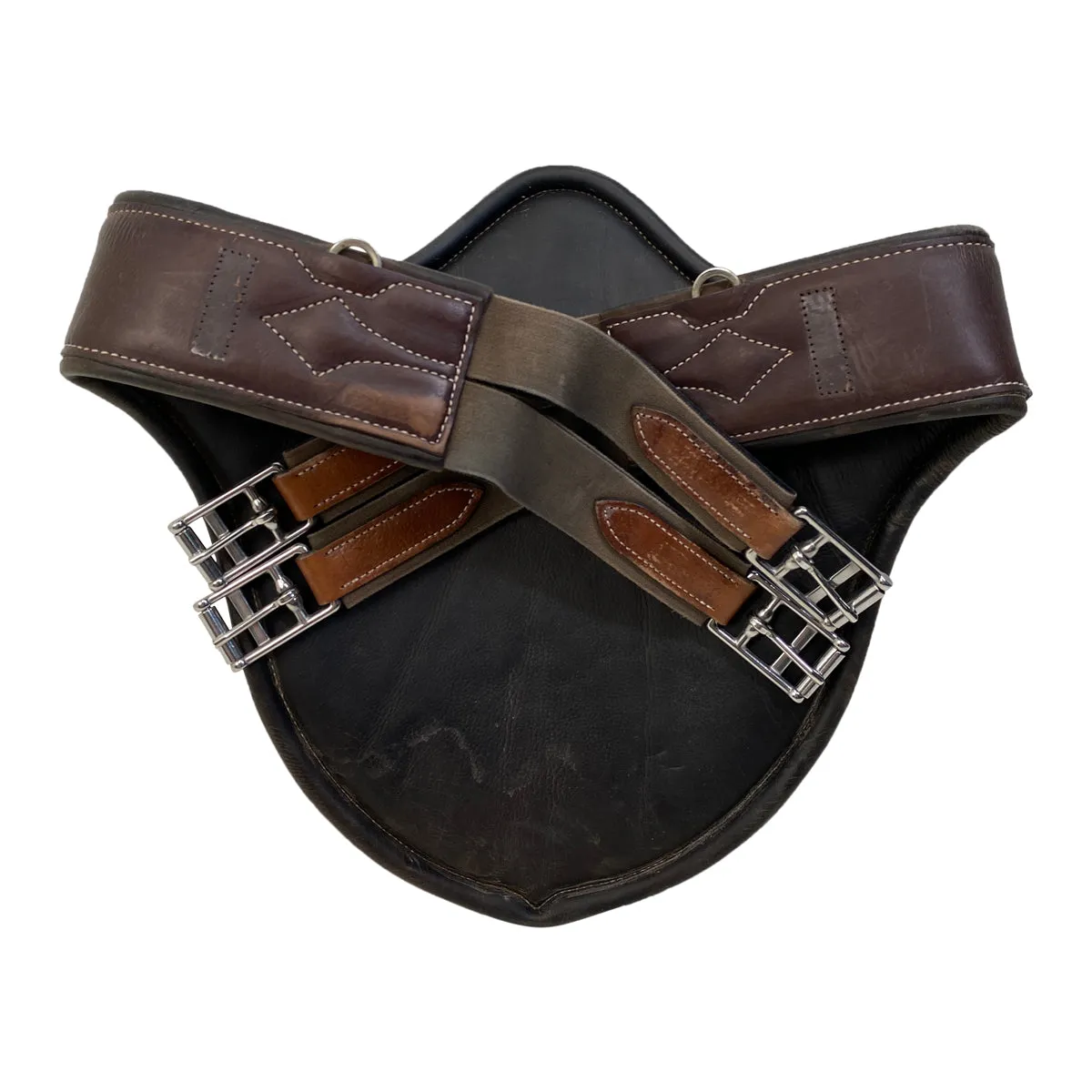 Voltaire Design Long Belly Guard Girth in Brown - 125 cm | 50