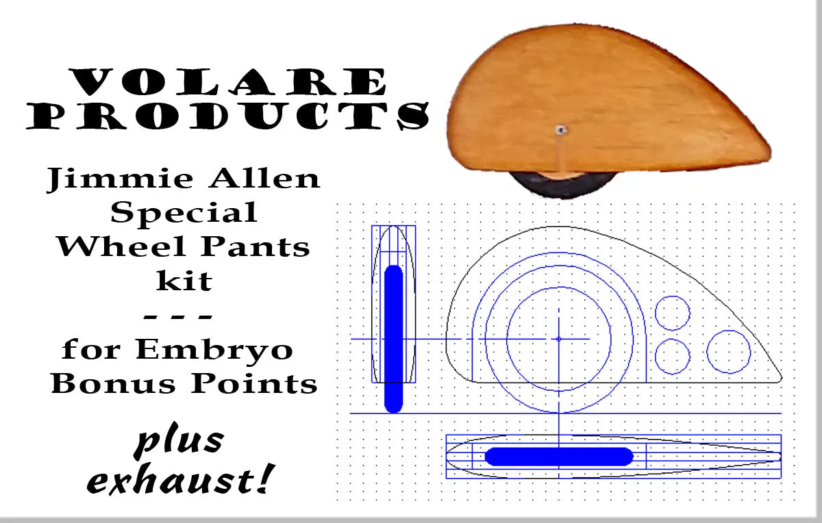 VPS Jimmie Allen Special Embryo Wheel Pants Kit